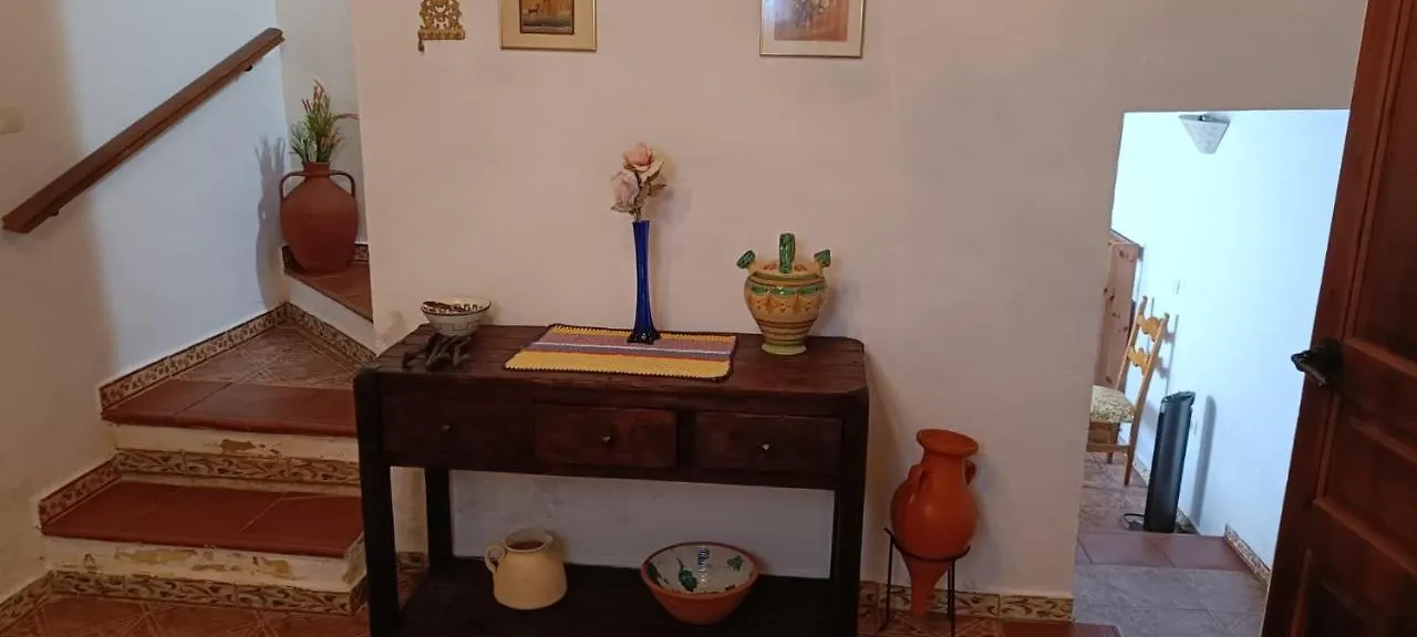 Villa Acogedora Casa De Pueblo Con Piscina à Fuenteheridos Espagne